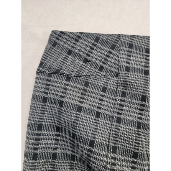 NWOT Soho Women's Black & Gray Plaid Dress Pants Size L - Picture 3 of 7